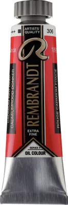 Produktbild von Rembrandt Ölfarbe Tube 15 ml Kadmiumrot Dunkel 306