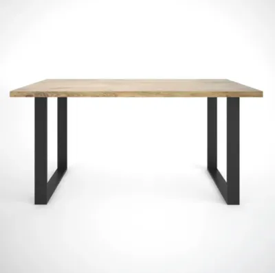 Obrázok produktu pre Sada nohou k stolu 80x72 cm LOFT profil 80/20/2, kovové nohy stolu,kovové nohy na stůl,stůl s kovovými nohami,kovové nohy pod stůl