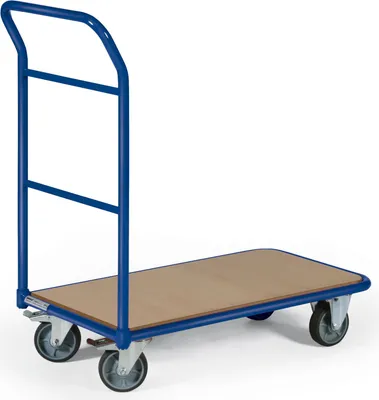Produktbild von Bako Logistiksysteme Magazinwagen Serie F250 mit Schiebebügel 850x500mm 250kg Tragkraft
