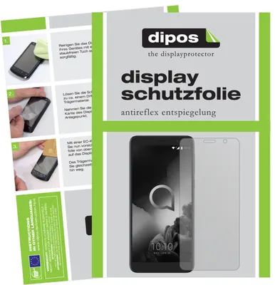 Produktbild von 6x Schutzfolie für Alcatel 1C (2019) matt Displayschutzfolie Display Schutz