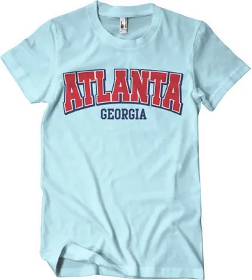 Produktbild von Atlanta - Georgia T-Shirt - XX-Large - Skyblue