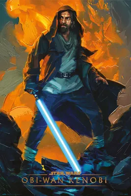 Produktbild von Poster star wars kenobi Wächter