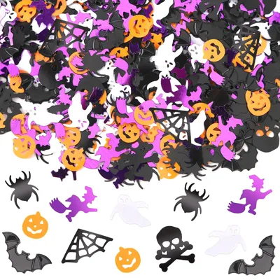 Productafbeelding van Halloween tafelconfetti in verschillende kleuren en designs