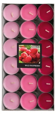 Produktbild von Conpax Teelichter - Mega Pack - 36x - Wild Raspberry - 4.5 U