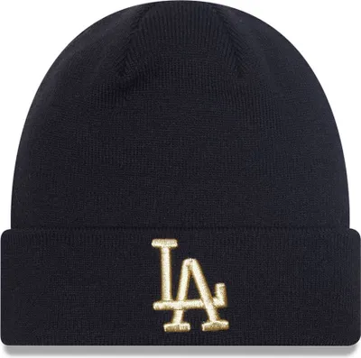 Produktbild von New Era Metallic Beanie Losdod Blkxgd Black Black -