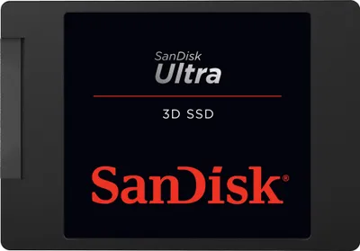 Produktbild von SanDisk Ultra 3D 2,5" SSD 500GB SATA3 3D NAND