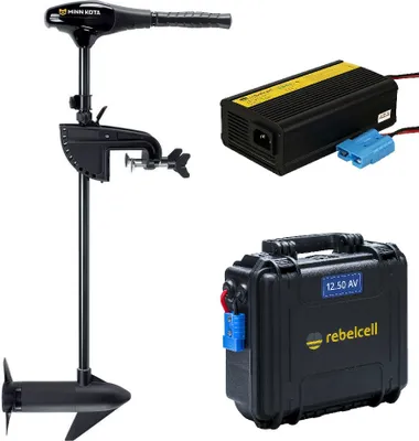 Produktbild von MINN KOTA  Endura C2 55  Elektro-Außenborder mit Akku und Ladegerät : 91cm mit Akku 50AH & 10A Ladegerät
