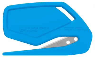 Sicherheitsmesser SECUMAX POLYCUT, 10 Stück, Edelstahl
