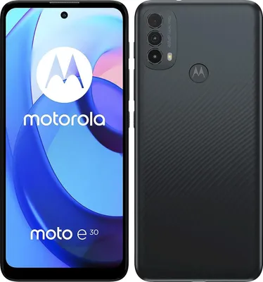 Produktbild von Motorola 30, 16,5 cm (6.5"), 2 GB, 32 GB, 48 MP, Android 10 Go edition, Grau