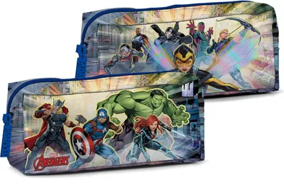 Produktbild von Avengers Praktische Federmappe für Schule und Alltag – Perfekte Ordnung für Stifte