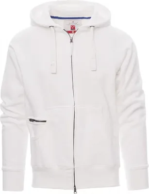 Produktbild von Herren Sweatjacke "DALLAS+" - Payper Weiss L