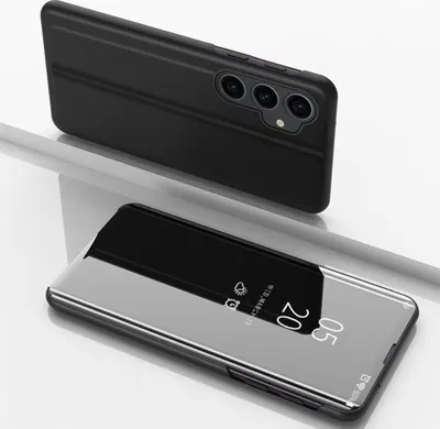 Image de Étui pour Samsung Galaxy S23 Fe Clear View Case - Czarne