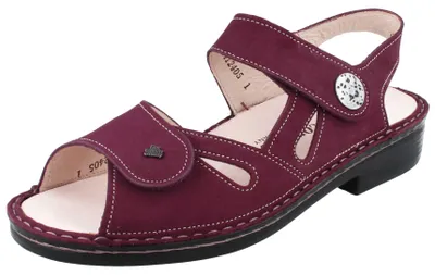 Produktbild von FINN COMFORT Costa Damen Sandale beerenfarben Nubukleder - Größe: UK 5,5