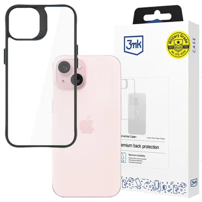 Produktbild von 3mk Schutzhülle Armor Case+ Cover für Apple iPhone 15 transparent  Backcover