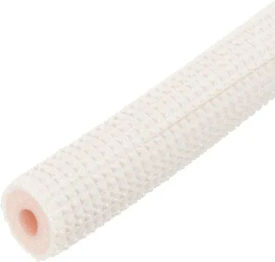Image de Tuyau en mousse à double paroi pour conduites isolées - 2 m de longueur x 9 mm de diamètre - blanc