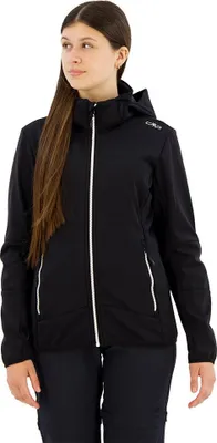 Produktbild von Cmp Woman Jacket Zip Hood U901 Nero 46