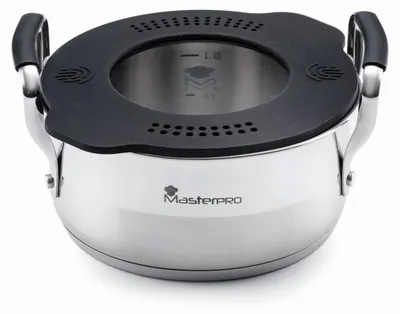 Image de Casserole avec couvercle SMART, 16 cm, en acier inoxydable