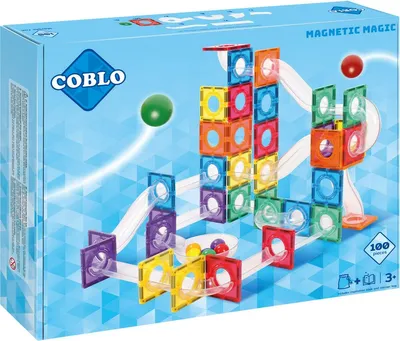Obrázek produktu pro Coblo Magnetická kuličkodráha - 100 kusů