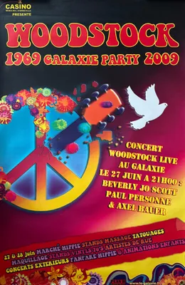 Obrázok produktu pre Woodstock 2009 – Amnéville – PLAGÁT – 80x120 cm