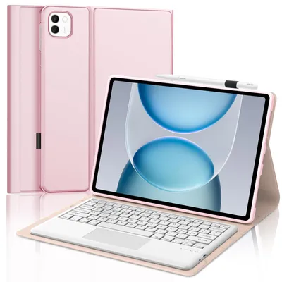 Zdjęcie produktu dla Obudowa klawiatury z touchpadem, kompatybilna z MagicPad3 Pro (w kolorze różowym)