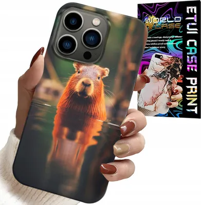 Zdjęcie produktu dla Etui Do Iphone 16 Pro - Słodka Kapibara, Capibara, Wiele Wzorów