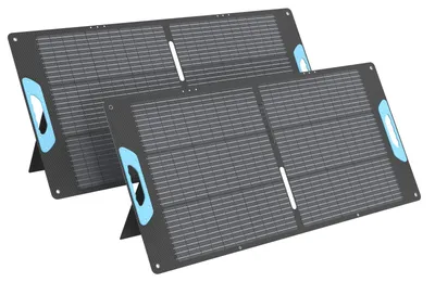 Produktbild von Solarpanel, tragbar, wasserdicht, 110W Solarpanel 2PCS