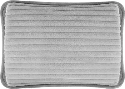Obrázek produktu pro Elektrická vyhřívací podložka – Nabíjecí vyhřívací podložka – Relaxace a teplo – Rychlé nabíjení – 27 x 18 x 2 cm – Šedá barva