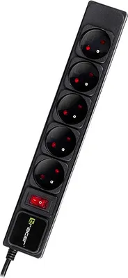 Immagine prodotto di Tracer TRACER PowerGear 5m Black power strip