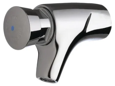 Image de Robinet de lavabo mural simple 504 temporisé - PRESTO - 63000