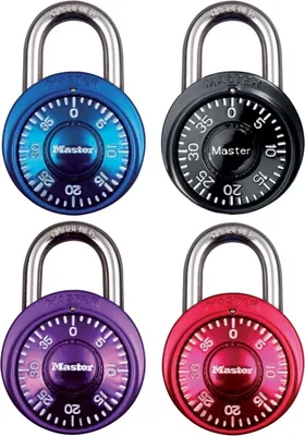 Produktbild von Master Lock Zahlen-Vorhangschloss Locker 1533