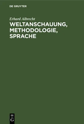 Produktbild von Weltanschauung, Methodologie, Sprache