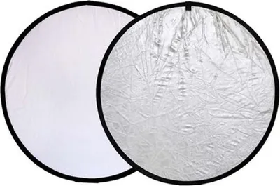 Image de Falcon Eyes Reflector CFR-42S Silver/White 107 cm