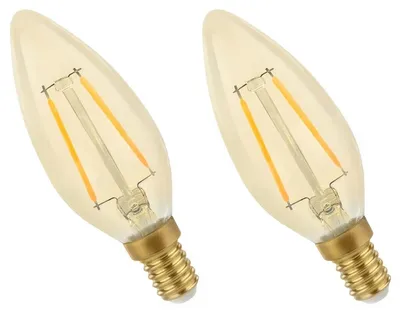 Produktbild von Spectrum E14 LED Lampe 5W 490lm 2400K Warmweiß 230V 2 Stück