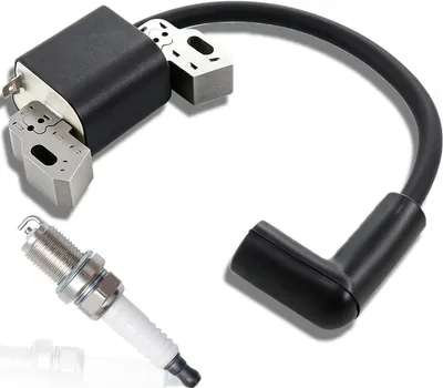 Imagen del producto de Bobina de encendido de repuesto para Briggs & Stratton 450E, compatible con los modelos 593872, 84005272, 798534, para cortacéspedes