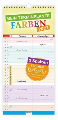 Immagine prodotto di TRÖTSCH - Il mio calendario settimanale, colori 2027