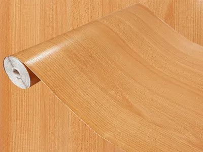Produktbild von Klebefolie Möbel 45x25 cm - Buche Rot - Möbelfolie selbstklebend in Holzoptik - Folie für Möbel zur schnellen Renovierung von Türen und Schränken - Möbelfolie dekorativ und pflegeleicht