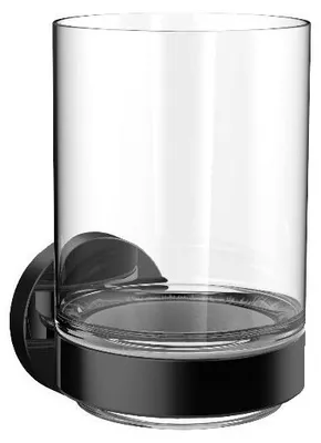 Image de Porte-verre rond emco, en verre de cristal, 432013300