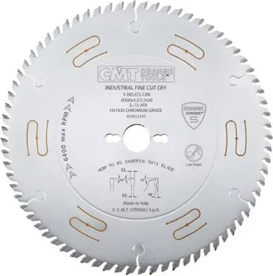 Produktbild von CMT | Sägeblatt für Querschnitte ø 250/30 mm Z60 WZ/ATB schallgedämpft