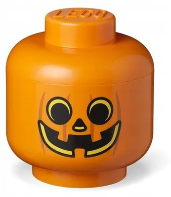 Produktbild von LEGO® small head container – pumpkin