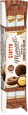Produktbild von Giotto Cookies and Cream Vanillegeschmack Kakaobutterkeks 154g