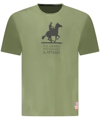 Immagine prodotto di Maglietta da uomo U.S. GRAND POLO verde AU02650_VE16VERM: Taglia - M Taglia: M