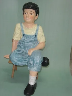 Produktbild von Design Junge Figur Statue Skulptur Figuren Skulpturen Dekoration Deko Garten