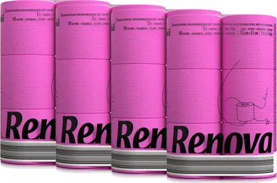 Produktbild von Toilettenpapier - Black Label pink- 24 Rollen (4 Packs á 6 Rollen)