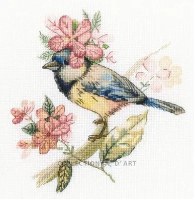 Produktbild von RTO Kreuzstich Set "Frühlingsdekoration", Zählmuster, 16,5x17,5cm