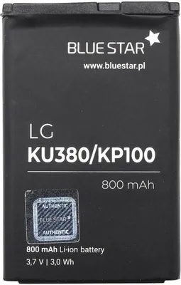 Produktbild von Bluestar Akku Ersatz kompatibel mit LG KU380 KP100 KP320 KP105 KP215 800mAh Li-lon Austausch Batterie Accu