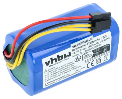 Akku 2600 mAh 14,8 V Li-Ion für Proscenic Cocoa Smart 780T/790T