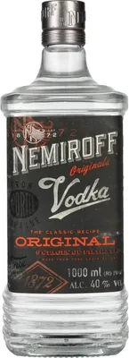 Produktbild von Nemiroff The Original Vodka 1000ml 40% Vol.