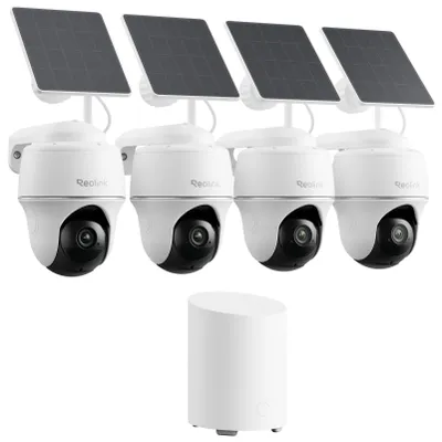 Productafbeelding van Reolink 2K bewakingscamera voor buiten, met batterij en zonnepaneel, met 2,4/5 GHz Wi-Fi