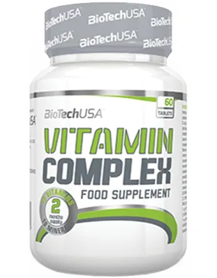 Obrázok produktu pre BioTech USA Vitamin Complex 60 tabliet / Multivitamny / Multivitamnov komplex
