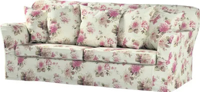 Produktbild von Dekoria Bezug für Tomelilla Schlafsofa, beige- rosa, Sofahusse, Tomelilla Schlafsofa